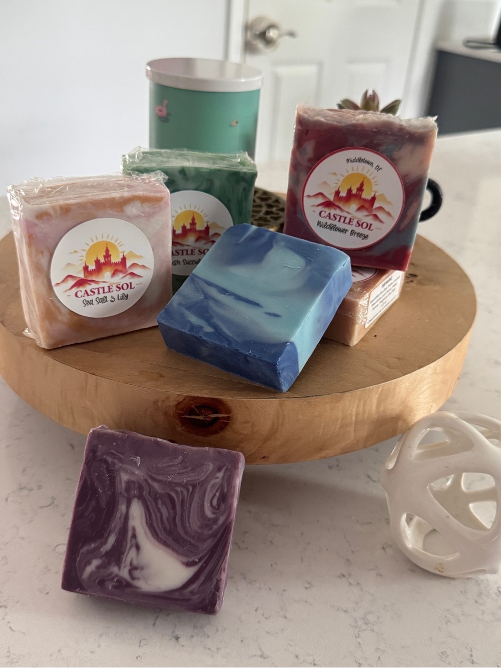 BUNDLE Handcrafted BEEF TALLOW Soaps - 15 Random Scents
